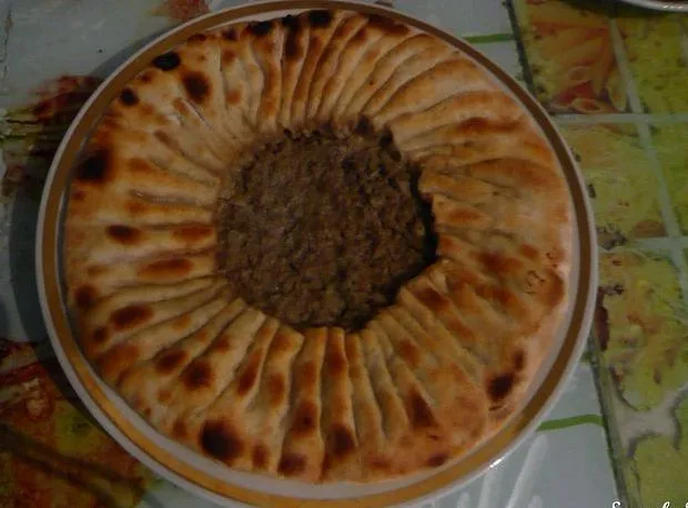 Даргинское чуду с картошкой и с мясом рецепт с фото