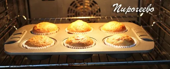 Маффины на кефире: пошаговый рецепт с фото