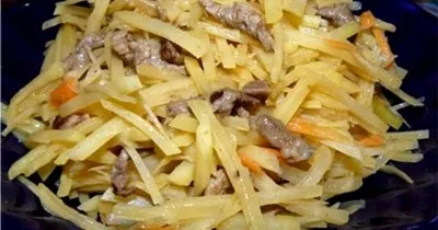 Хе из мяса говядины и картофеля