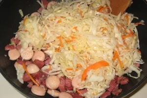 Солянка с капустой