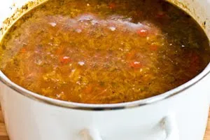 Солянка с капустой