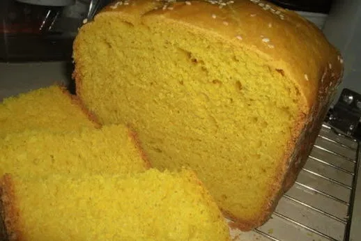 Кукурузный хлеб без глютена