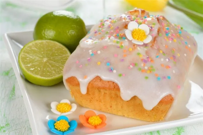 Лимонная глазурь