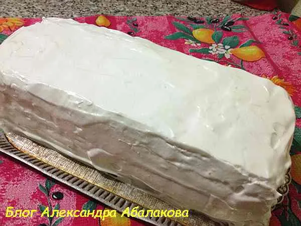 Рецепт с фото песочного торта.